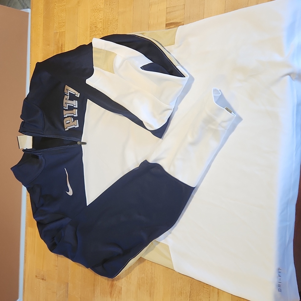 Pitt 3/4zip basketball pullover